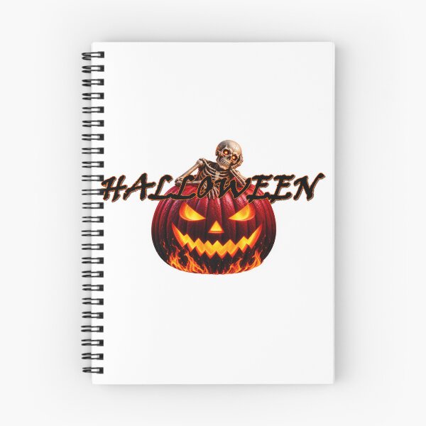 Item preview, halloween pumpkin red with skeleton 2 designed and sold by natalik2024.