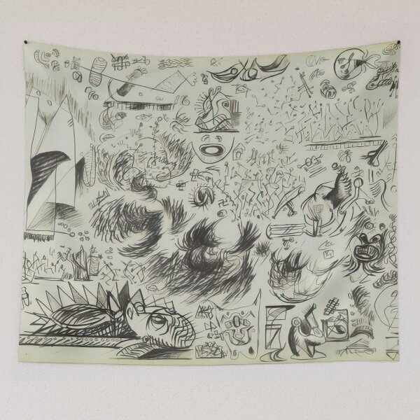 Item preview, jackson pollock artwork designed and sold by namikikkik.