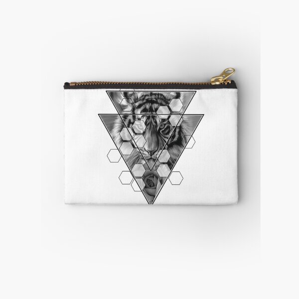 Item preview, Tiger Art Print Geometric  designed and sold by Kayden DiGiovanni.