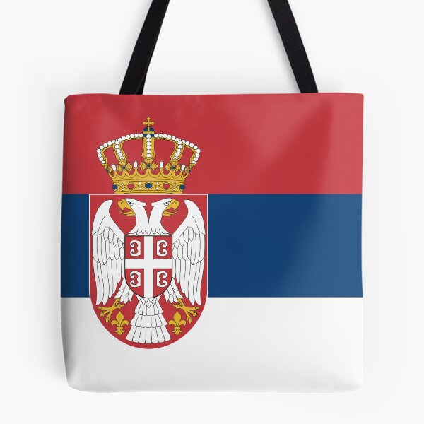 Item preview, Serbia Flag designed and sold by youngVl.