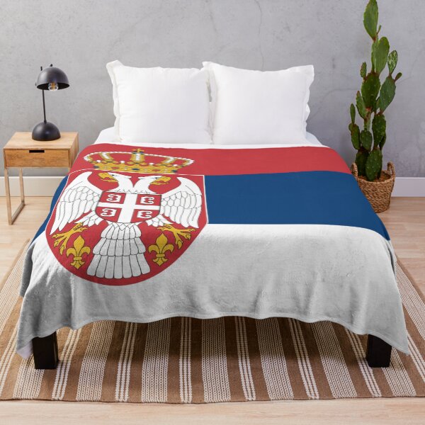 Item preview, Serbia Flag designed and sold by youngVl.