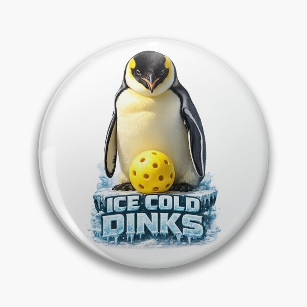Item preview, Ice Cold Dinks – Penguin Pickleball Design designed and sold by simplehcity.