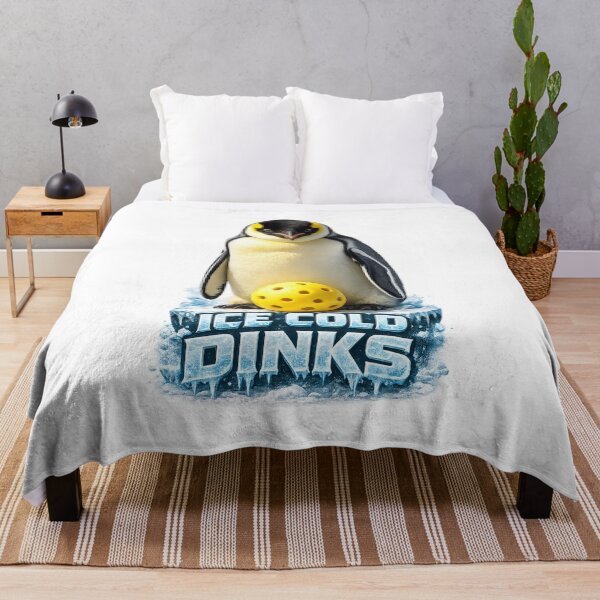 Item preview, Ice Cold Dinks – Penguin Pickleball Design designed and sold by simplehcity.