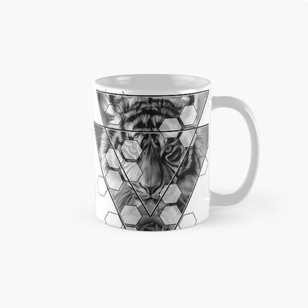 Item preview, Tiger Art Print Geometric  designed and sold by Kayden DiGiovanni.