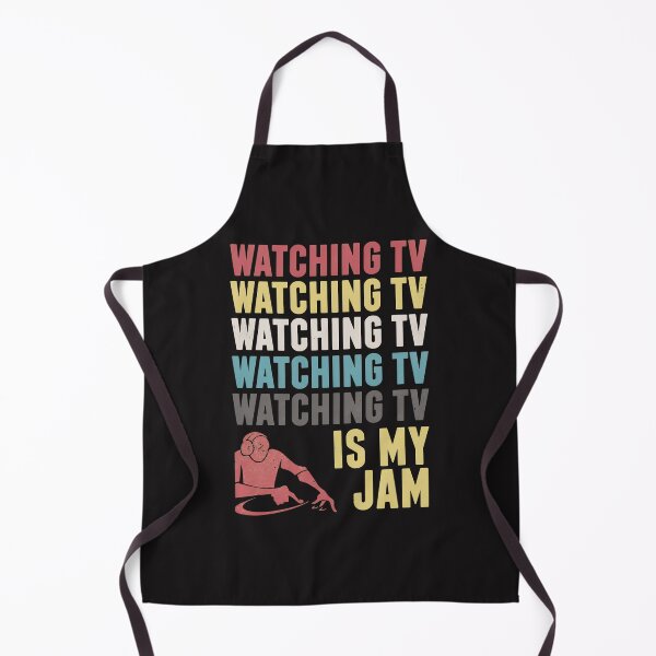 Item preview, Watching TV Is My Jam Retro DJ Vinyl Record Player  designed and sold by FlorenceRose12.