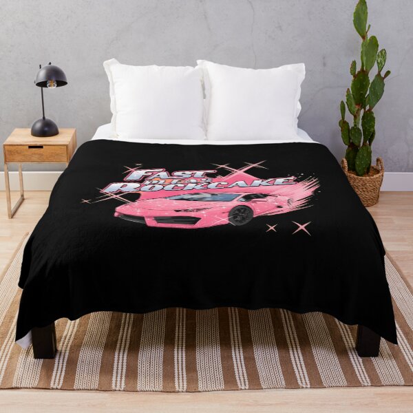 Item preview, Fast Sports Car Pink Rockcake Graphic designed and sold by Tashina89.