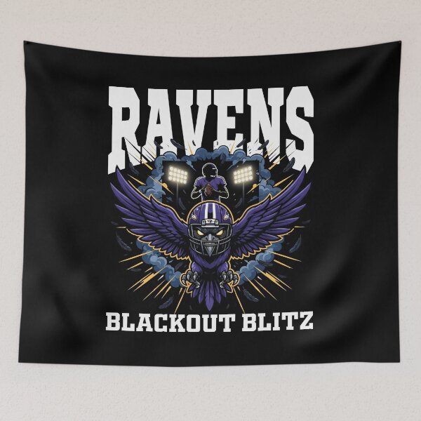 Item preview, RAVENS BLACKOUT BLITZ - BAL RAVENS designed and sold by KEF Custom.