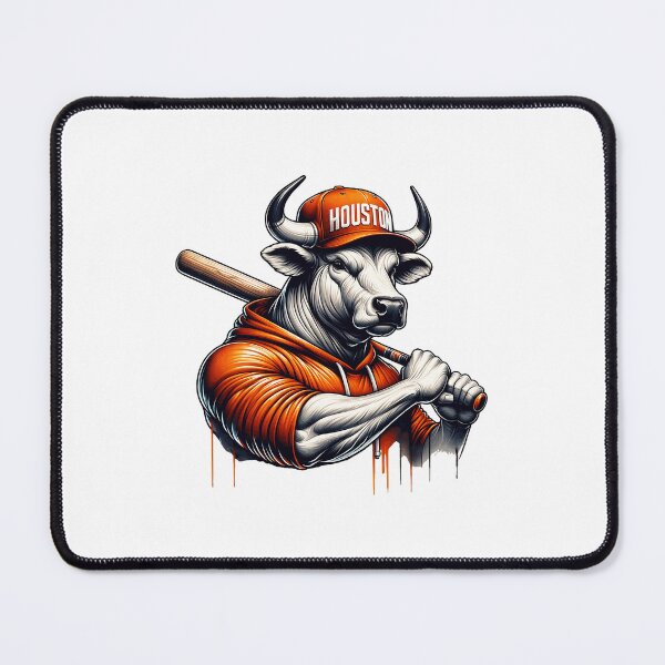Item preview, Bull Bat Baseball Orange Hoodie Cap designed and sold by BennMataka.