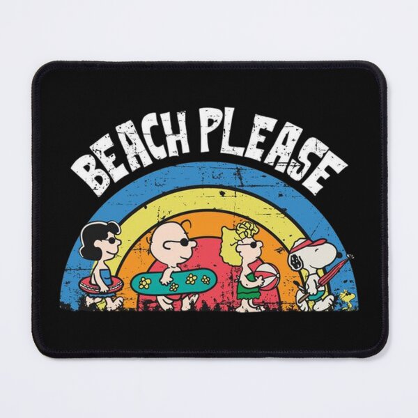 Item preview, Beach Please Peanuts Squad Vintage Rainbow designed and sold by Bohepa.