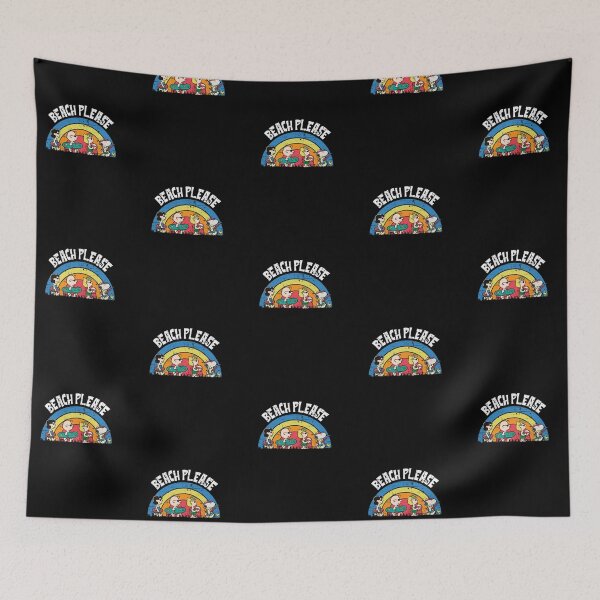 Item preview, Beach Please Peanuts Squad Vintage Rainbow designed and sold by Bohepa.