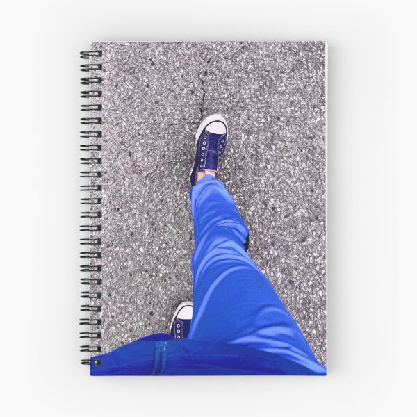 Item preview, Good Morning walk through Norway in an overall blue outfit designed and sold by GoldenWavesAndWilds.