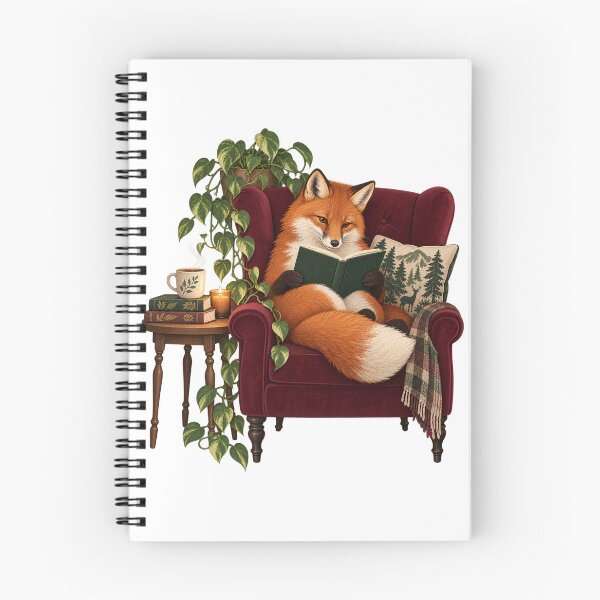 Item preview, Fox Reading by Cozy Candlelight designed and sold by Fernova.