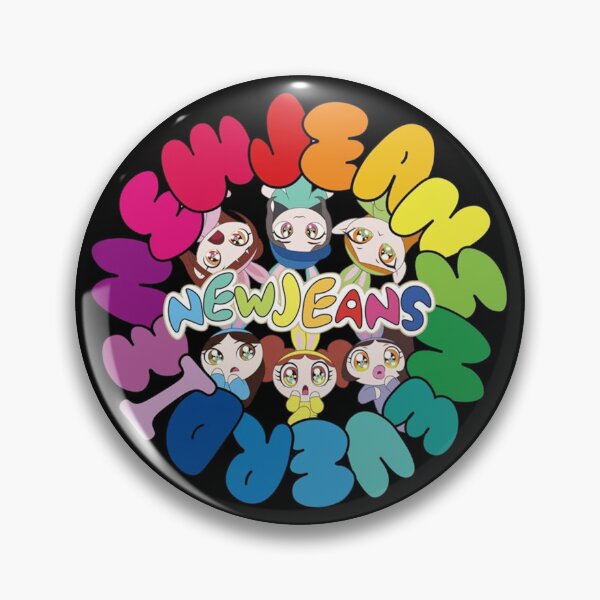 Item preview, NewJeans Powerpuff Girls Retro Rainbow Circle designed and sold by Bohepa.
