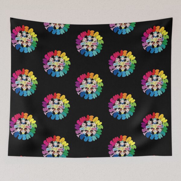 Item preview, NewJeans Powerpuff Girls Retro Rainbow Circle designed and sold by Bohepa.