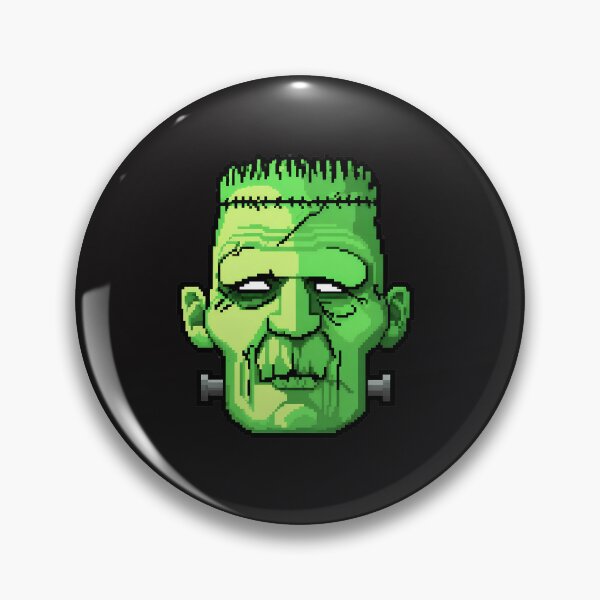 Item preview, Pixel Monster Face Halloween Retro  designed and sold by FlorenceRose12.