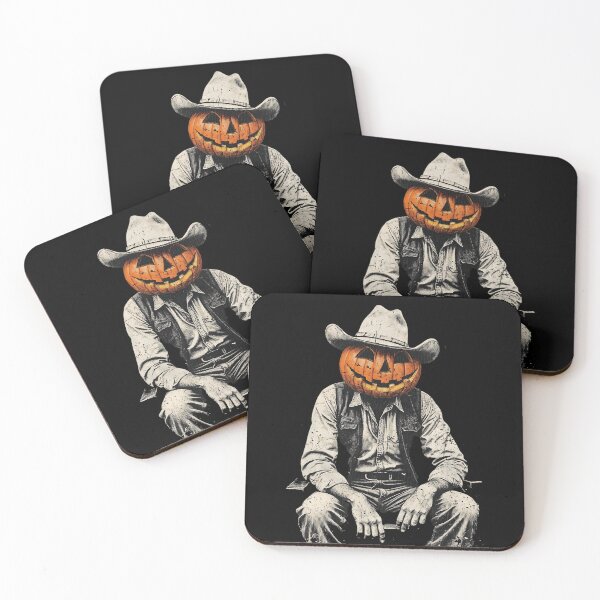 Item preview, Pumpkin Head Cowboy Halloween designed and sold by Dot1001.