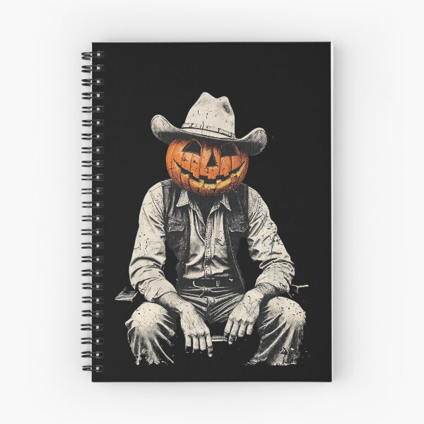 Item preview, Pumpkin Head Cowboy Halloween designed and sold by Dot1001.
