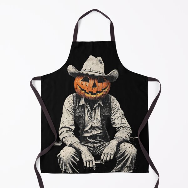 Item preview, Pumpkin Head Cowboy Halloween designed and sold by Dot1001.