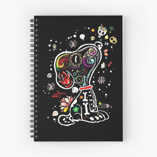 Item preview, Snoopy Sugar Skull Day of the Dead Dia de Los Muertos designed and sold by Bohepa.