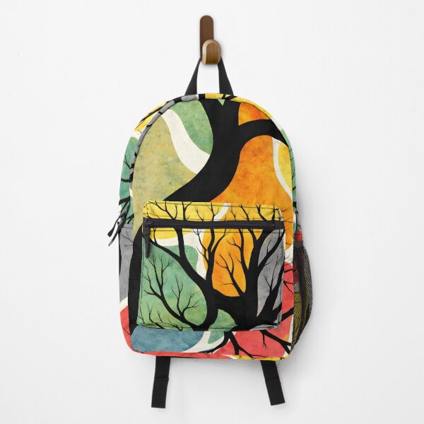 Item preview, Colorful Seasons Tree – Abstract Modern Nature Art designed and sold by blankTeeShirt.