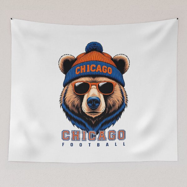 Item preview, Chicago Bear Football Cool Graphic Tee designed and sold by SopheeTrah.
