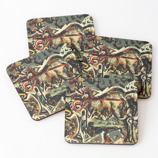 Item preview, jackson pollock artwork designed and sold by namikikkik.