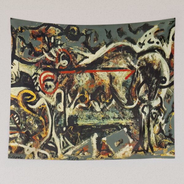 Item preview, jackson pollock artwork designed and sold by namikikkik.