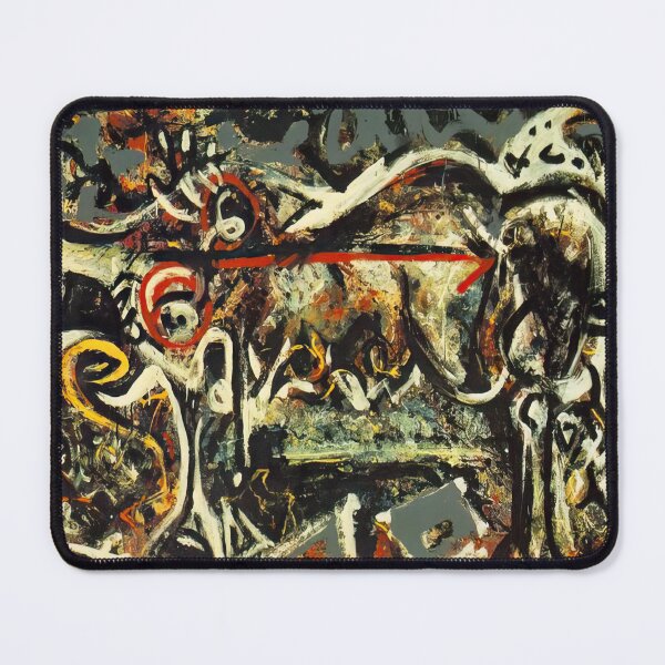 Item preview, jackson pollock artwork designed and sold by namikikkik.