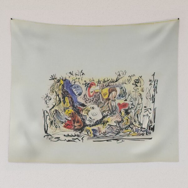Item preview, jackson pollock artwork designed and sold by namikikkik.