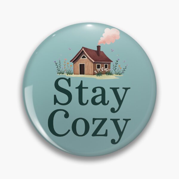 Item preview, Stay Cozy: Whimsical Woodland Cabin Illustration designed and sold by Chroma Dreams .