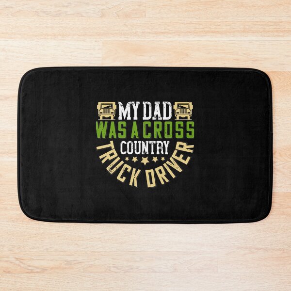 Item preview, Proud Crosscountry Truck Driver Dad Vintage Style Design designed and sold by eliasmaroki.