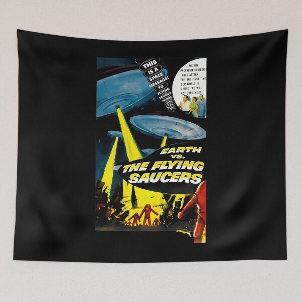 Item preview, Earth Vs The Flying Saucers designed and sold by castillobella.