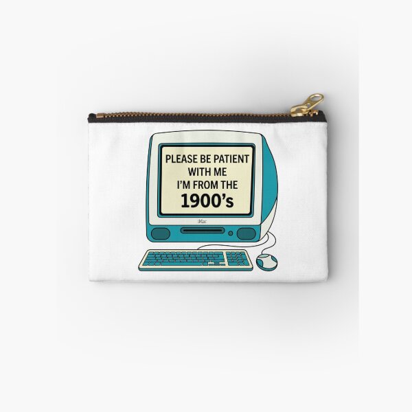 Item preview, Please Be Patient With Me I'm From The 1900's Vintage Bondi Blue iMac Nostalgia Quote designed and sold by raedattia.