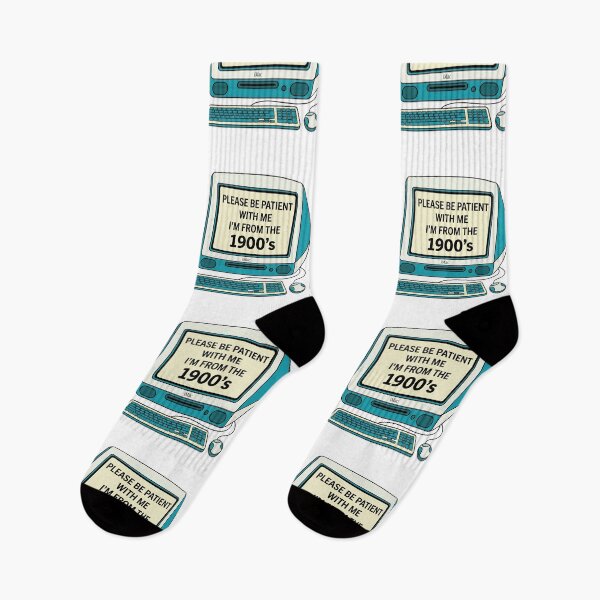Item preview, Please Be Patient With Me I'm From The 1900's Vintage Bondi Blue iMac Nostalgia Quote designed and sold by raedattia.