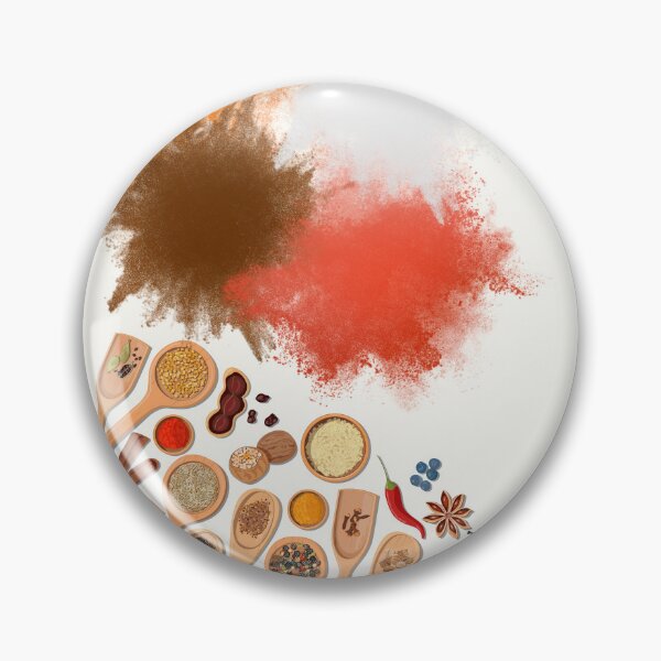 Item preview, Vibrant Spice Burst and Culinary Herbs Kitchen Wall Art designed and sold by HBBS DESIGNS.