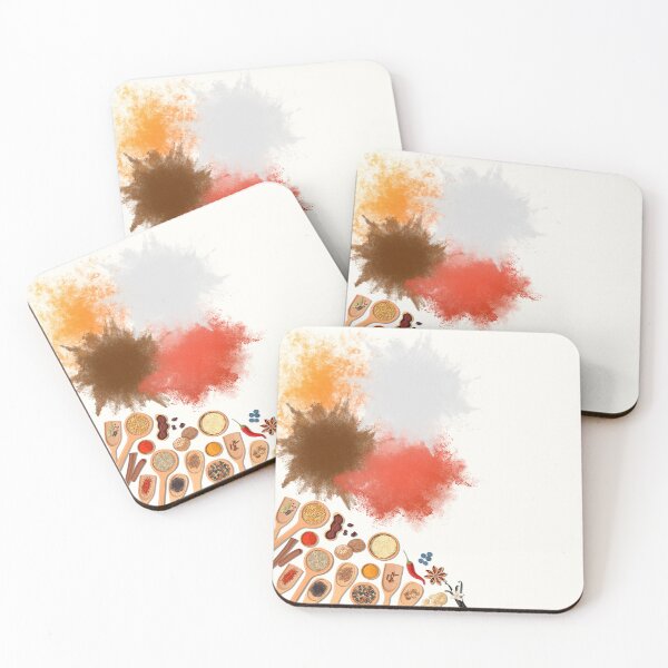 Item preview, Vibrant Spice Burst and Culinary Herbs Kitchen Wall Art designed and sold by HBBS DESIGNS.