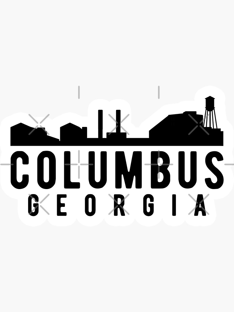"Columbus City Skyline" Sticker for Sale by JakeRhodes Redbubble