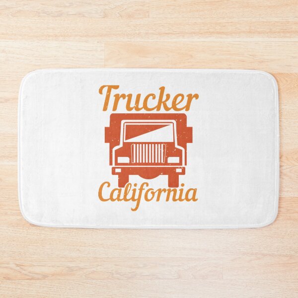 Item preview, Vintage California Trucker Hat Design with Classic Roadside Style designed and sold by eliasmaroki.
