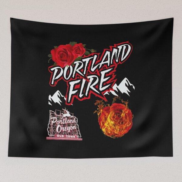 Item preview, Urban Fire Roses Mountain Graphic designed and sold by Herrman66.