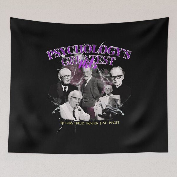 Item preview, Vintage Psychology Thinkers Graphic  designed and sold by Danaija69.
