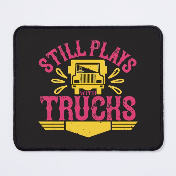 Item preview, Still Plays With Trucks Funny Retro Toy Truck Design for Kids and Adults designed and sold by eliasmaroki.