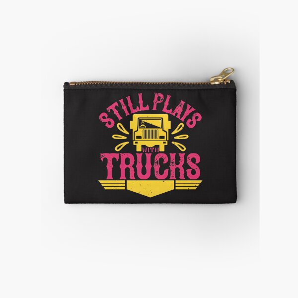 Item preview, Still Plays With Trucks Funny Retro Toy Truck Design for Kids and Adults designed and sold by eliasmaroki.