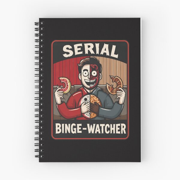 Item preview, Serial Binge-Watcher Character with Food designed and sold by FlorenceRose12.