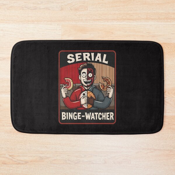 Item preview, Serial Binge-Watcher Character with Food designed and sold by FlorenceRose12.