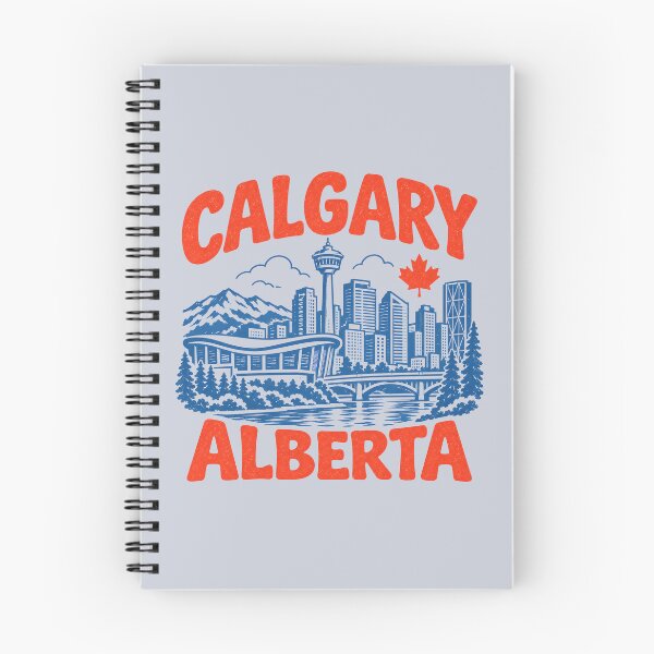 Item preview, Calgary Retro City designed and sold by HowToCanadian.