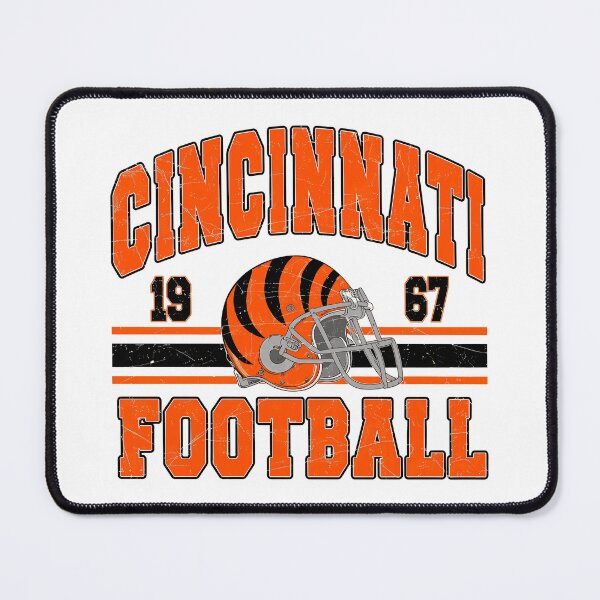 Item preview, Cincinnati Football Retro Distressed Graphic Tee designed and sold by TurnnerCallagh.
