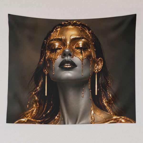 Item preview, Golden Mask Woman designed and sold by LiMarchee.