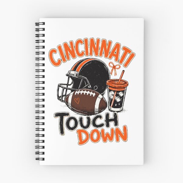 Item preview, Cincinnati Touch Down Football Fan Gift designed and sold by PaisynnSeika.