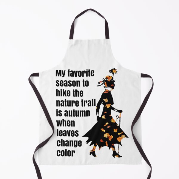 Item preview, My favorite season to hike the nature trail is autumn when leaves change color designed and sold by JOHN44ART.