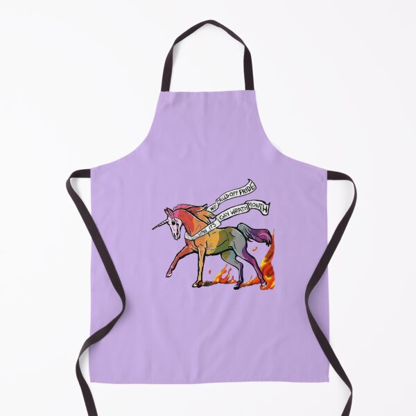 Item preview, Gay Wrath Month Skeleton Unicorn Rainbow designed and sold by Bohepa.